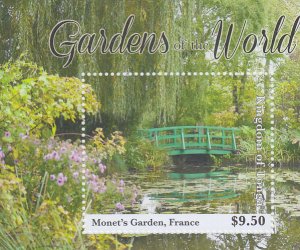 2019 Tonga Monet's Garden SS (Scott NA) MNH