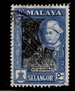 MALAYA-Selangor Scott 108a Used stamp