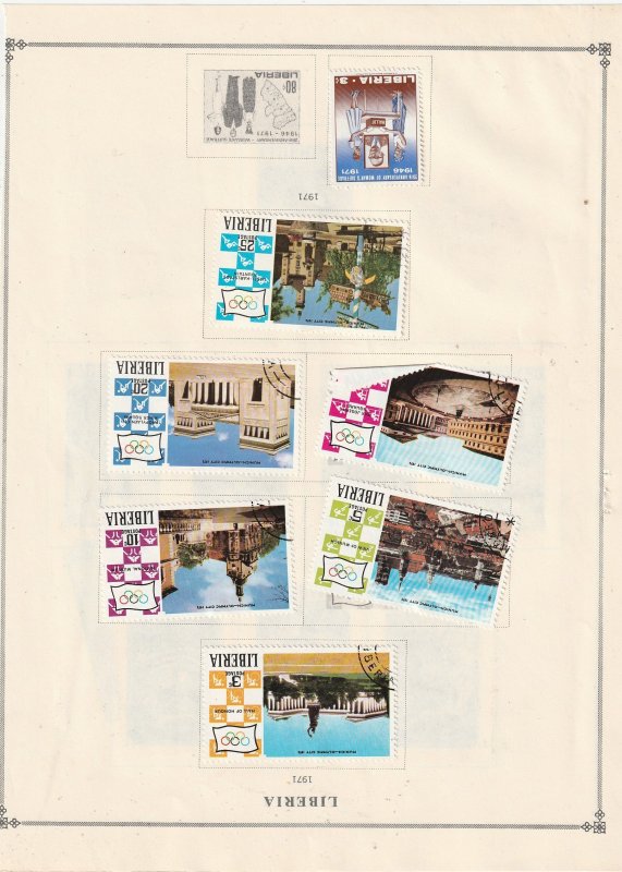 Liberia Collection A - 21 Scans - All the stamps are in the scans.