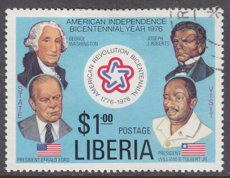 Liberia 770 American Independence 1976