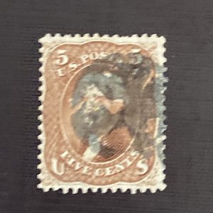 US Stamps- SC# 75 - Used - SCV =   $450.00