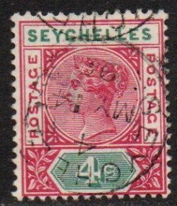 Seychelles Sc #4 Used