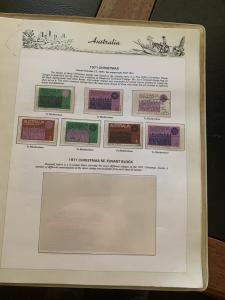 Australia Collection from 1927 to 1978 Used Cat. Value $575