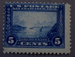 United States #399 Panama-Pacific Five Cent MNH