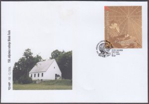 CROATIA Sc # 626 FDC - 150th ANN of the BIRTH OF INVENTOR NIKOLA TESLA