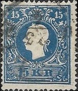 1858 Austria Emperior Franz Josef SC# 11a Type 2