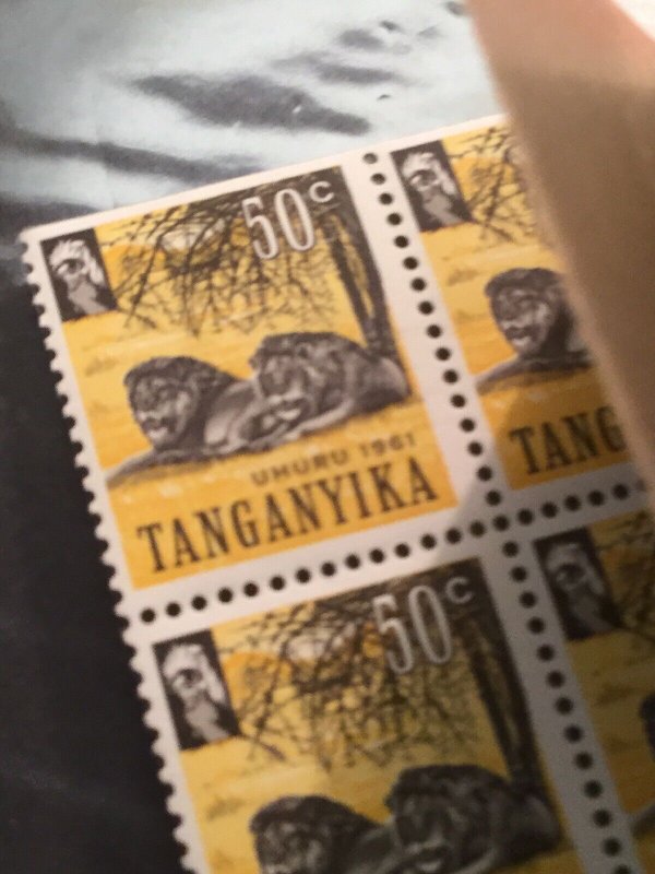 Tanganyika Stamps Scott #46-50 Mint Never Hinged 1961 4 Of Each In Booklet! 