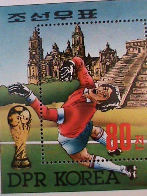 ​KOREA-1985-SC#2533--13TH WORLD CUP SOCCER-MEXICO CITY-MNH S/S VF-HARD TO FIND
