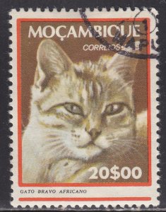 Mozambique 623 African Wild Cat 1979