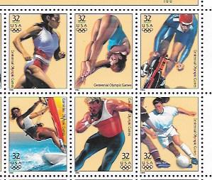 US MNH Sheet  #3068  Atlanta 1996 - 20 Olympic eventgs.