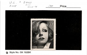 United States Postage Stamp, #3943 Mint NH, 2005 Greta Garbo