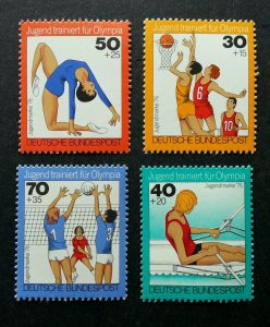 *FREE SHIP Germany Sports 1976 Training Olympic Girls Games (stamp) MNH