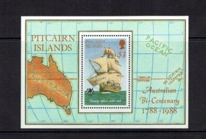 Pitcairn Islands: 1988, Bicentenary of Australian Settlement,  MNH M/Sheet