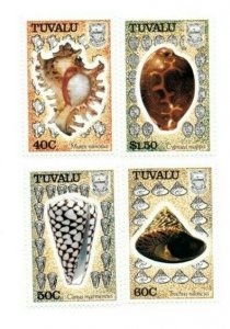 Tuvalu 1991 SC 562-5 - Seashells - 20 Sets of 4v - MNH