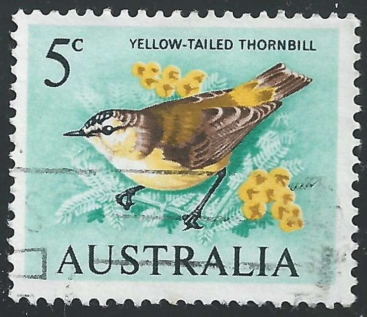 Australia #400 5c Bird - Yellow-tailed Thornbill