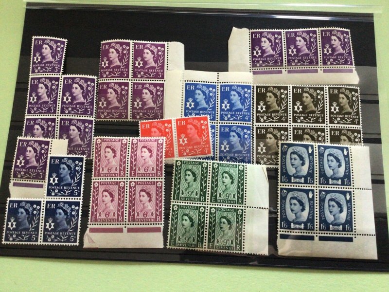 Northern Ireland mint never hinged vintage stamps Ref 65671 