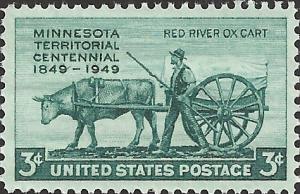 # 981 MINT NEVER HINGED MINNESOTA TERRITORY