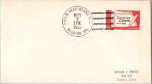 United States South Carolina Beach Rur. Sta. Hilton Head Island 1963 4f-bar  ...