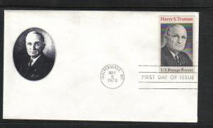 #1499 Harry S. Truman - UNKNOWN CACHET