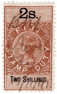 (I.B) Fiji Revenue : Stamp Duty 2/-