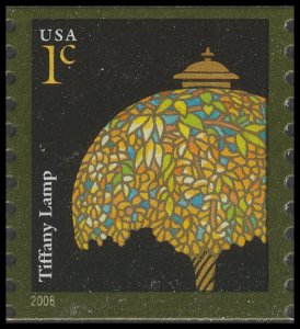 US 3758A American Design Tiffany Lamp 1c coil single MNH 2008