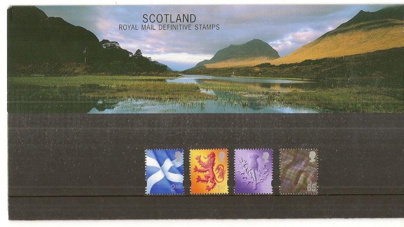 GB Scotland - 2002 Definitive Presentation Pack No. 55