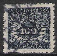 Poland #J32 Postage Due Used
