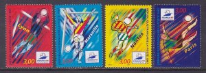 France 2584-87 MNH 1997 World Cup Soccer Championships Full Set of 4