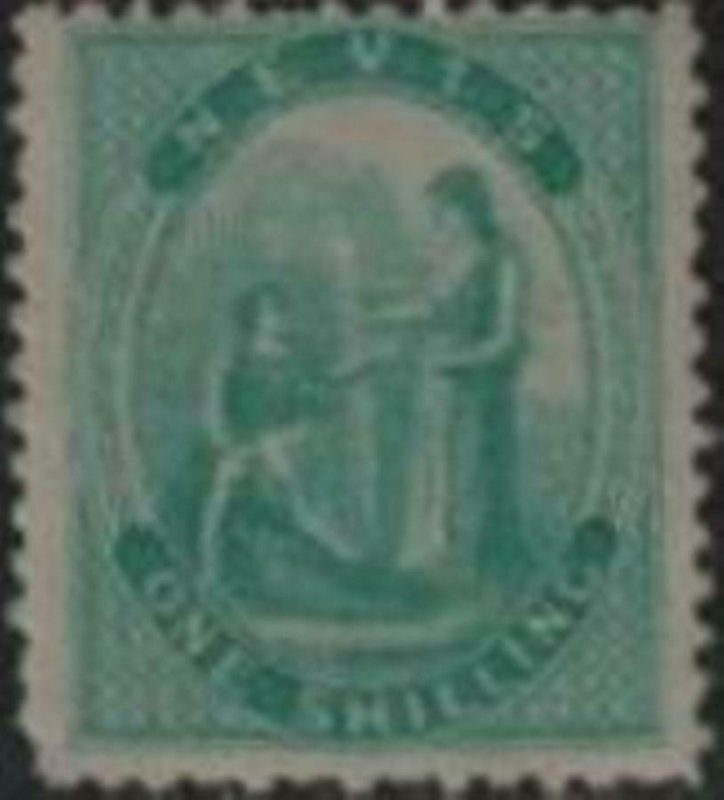 Nevis 1861 SC 8 Mint