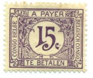 Belgian Congo  1923 #J3 MH SCV (2022) = $0.25