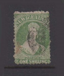 New Zealand FFQ Chalon 1/- SG 125 FU