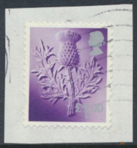 GB £1 Scotland SG S136  SC# 44  Thistle Used see details & scans