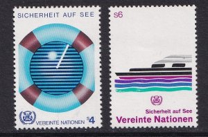 United Nations Vienna  #31-32  MNH  1983   safety at sea