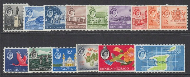 Trinidad & Tobago, Scott 89-102, 116 (SG 284-297), MLH/HR