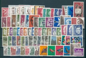 BERLIN, COLLECTION 600 DIFFERENT STAMPS, ALL MINT NEVER HINGED	(unmounted) **!