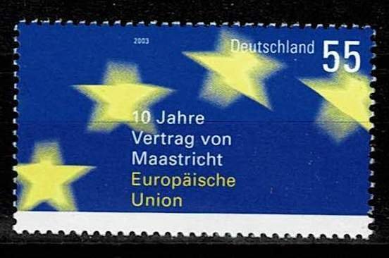 Germany 2003,Sc.#2269 MNH 10 Years Ratification Maastricht Treaty