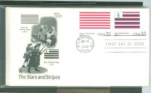 US 3403a-t Stars & Strips Postal Society 1st day, 10 cachets all are unaddressed.