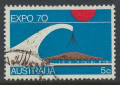 Australia  Sc# 472  Osaka World Fair 1970   Used