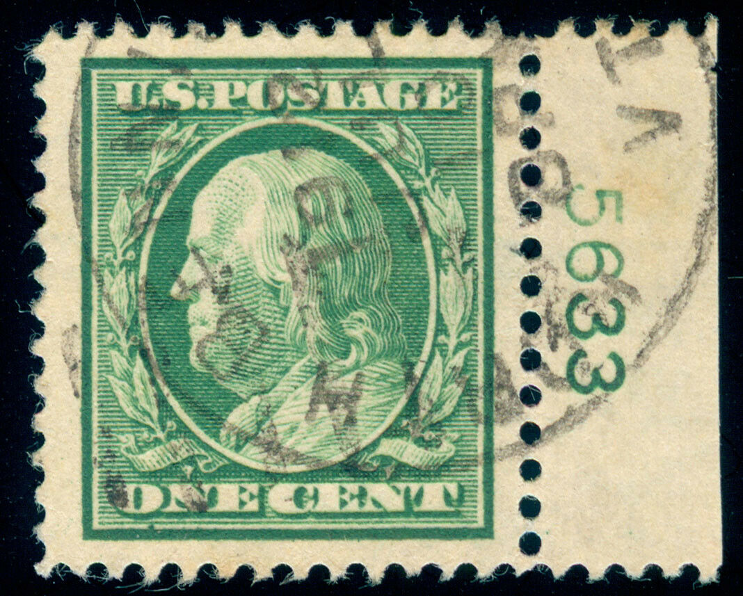 US Stamps 374 Used PSE Graded Cert XfSup 95j United States, General