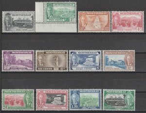 MONTSERRAT 1951 SG 123/35 MNH Cat £75