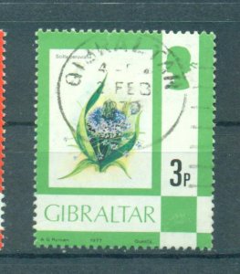 Gibraltar sc# 344 used cat value $.25