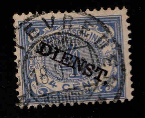 Netherlands Indies  Scott o7 used 1official overprint