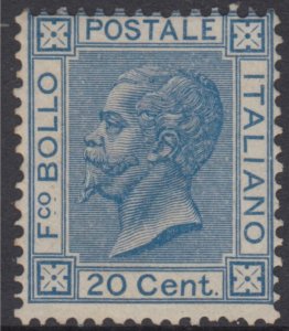 Italy Regno - Sassone n. 26T Certificato Savarese Oliva cv 1300$  MH*