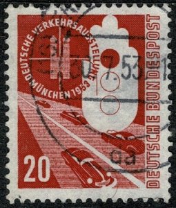 GERMANY 1953 TRANSPORT EXHIBITION MUNICH USED (VFU) SG1095 Wmk. 263 P.14 SUPERB