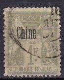 1894 France Offices in China Scott 11 Peace aand Commerce used