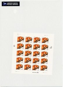 3036, $ RED FOX Sheet In Original Post Office Packaging - Stuart Katz