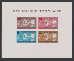 Togo Lincoln Centenary of American Slaves' Emancipation MS Def 1963 Def