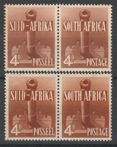 SOUTH AFRICA 1941 WAR EFFORT 4D PAIRS BOTH SHADES