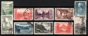 SC#740-49 National Parks Issues (1934) Used