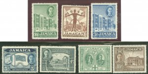 Jamaica #129-135  Single (Complete Set)